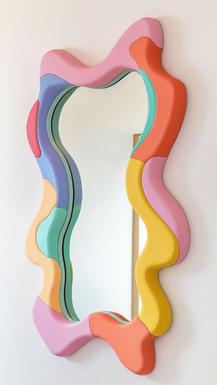 Colour Block Mirror
