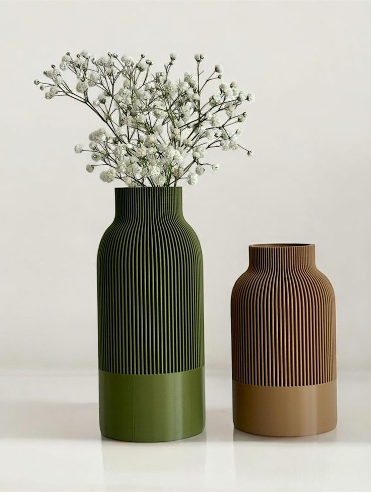 Column Vase Two Tone