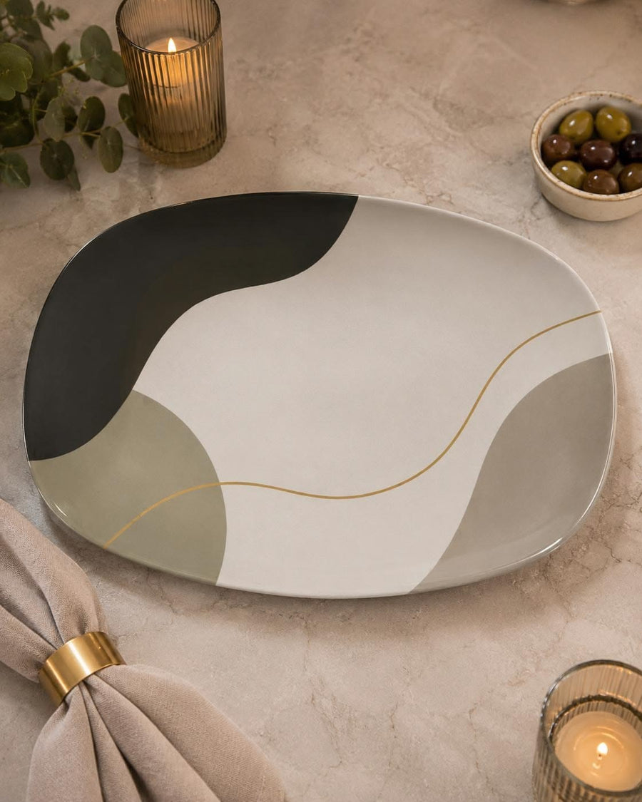 Contrast Serving Platter