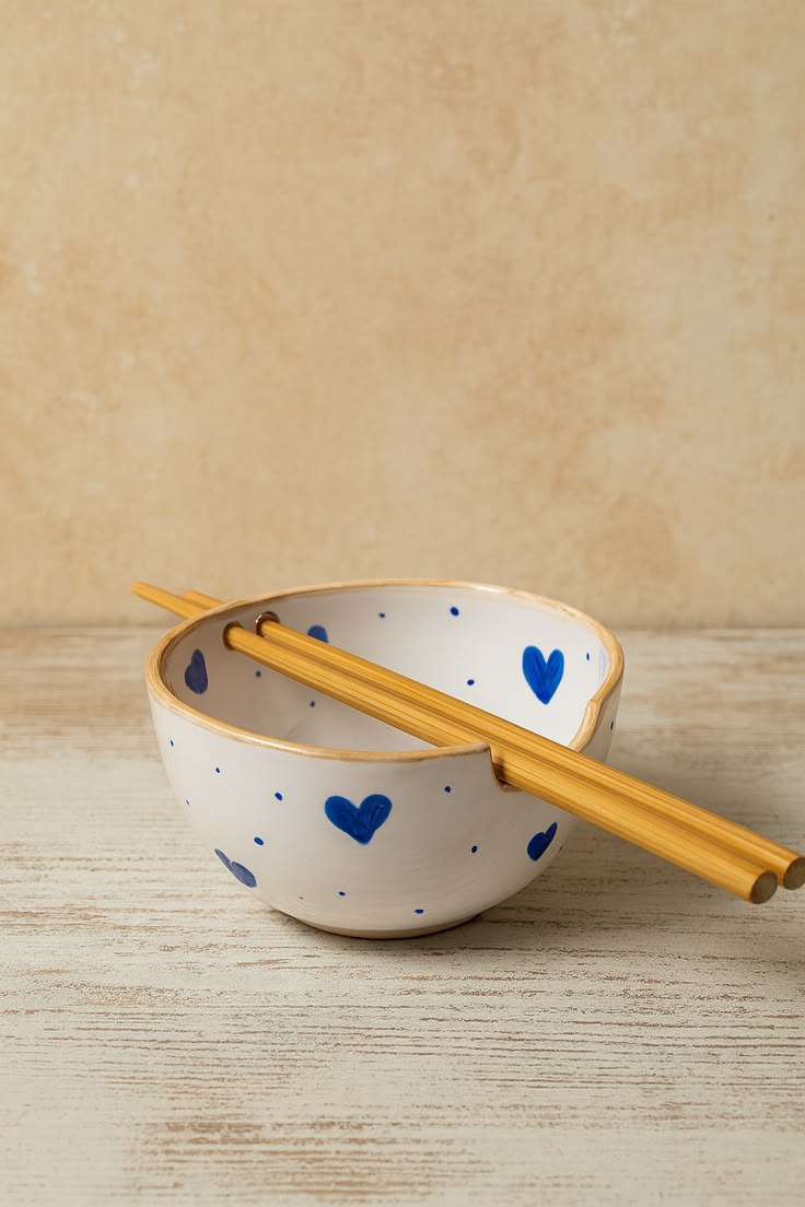 Flat Colour Noodle Bowl