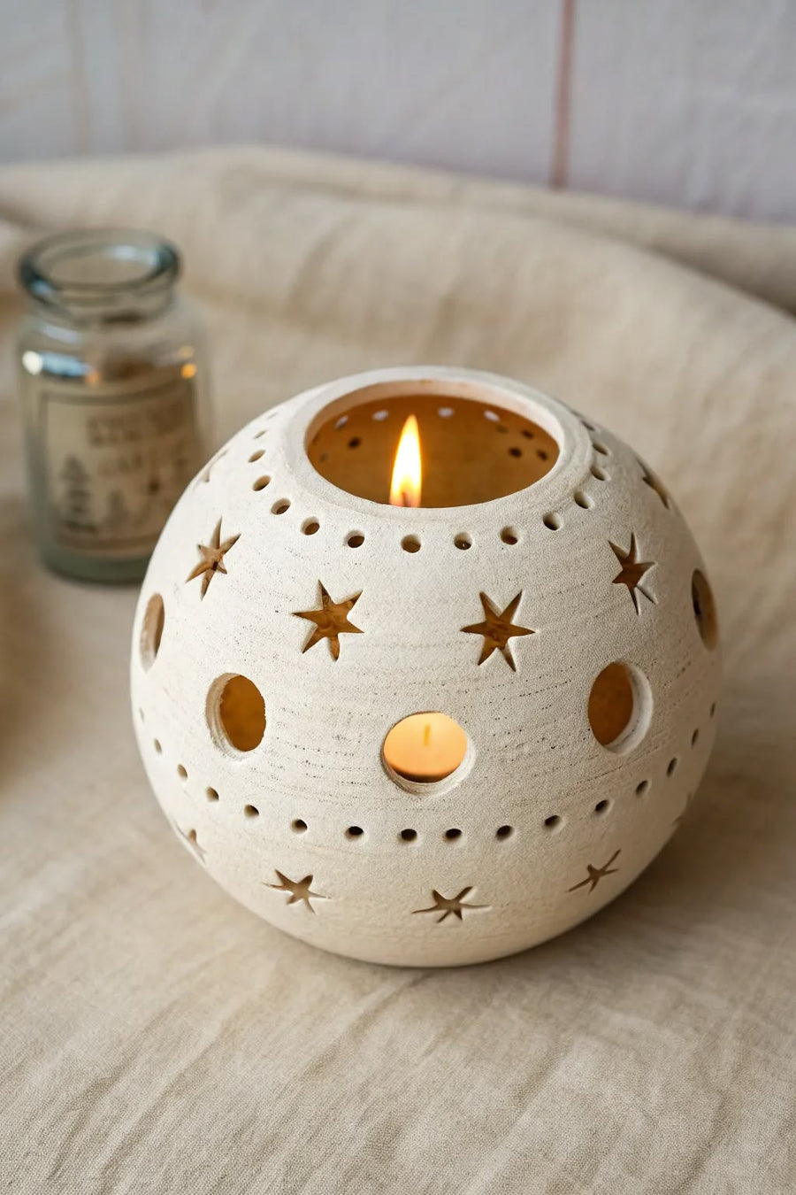 Half Sphere Candle Holder