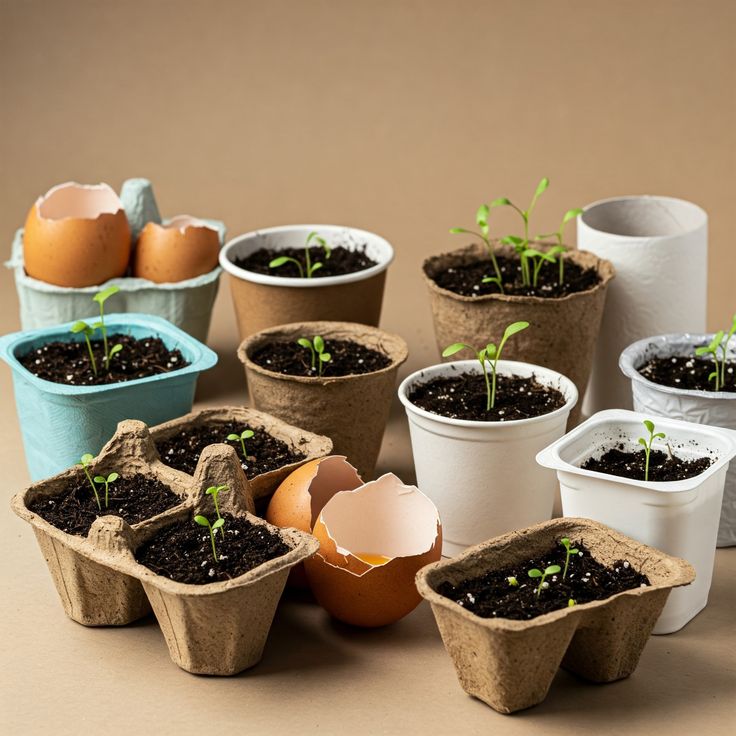 Halftone Seedling Pot