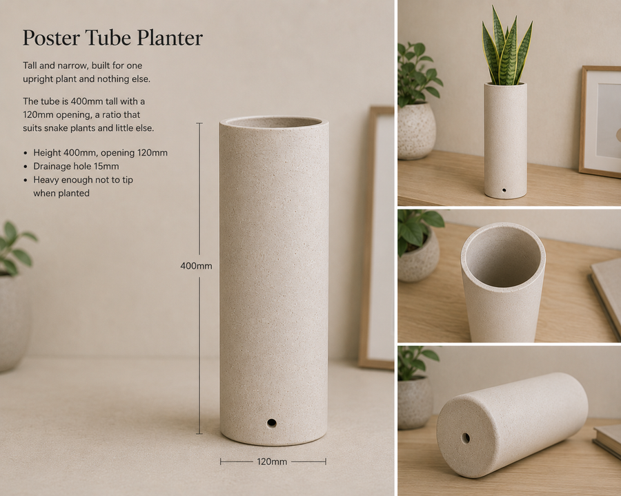 Poster Tube Planter
