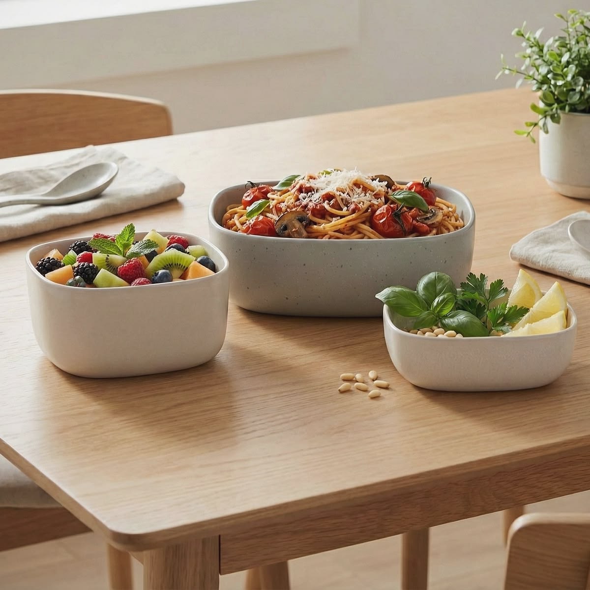 Quadrant Serving Bowl