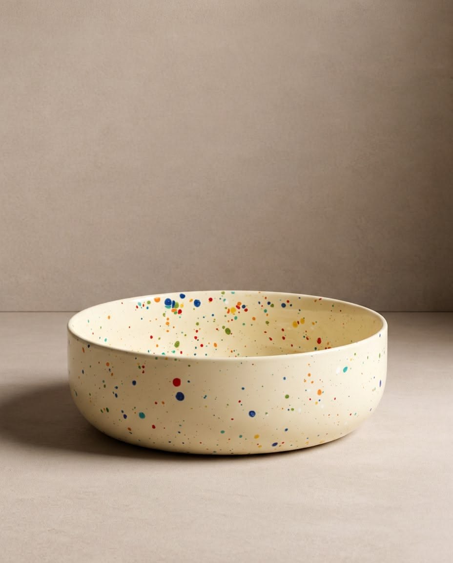 Spot Colour Snack Bowl