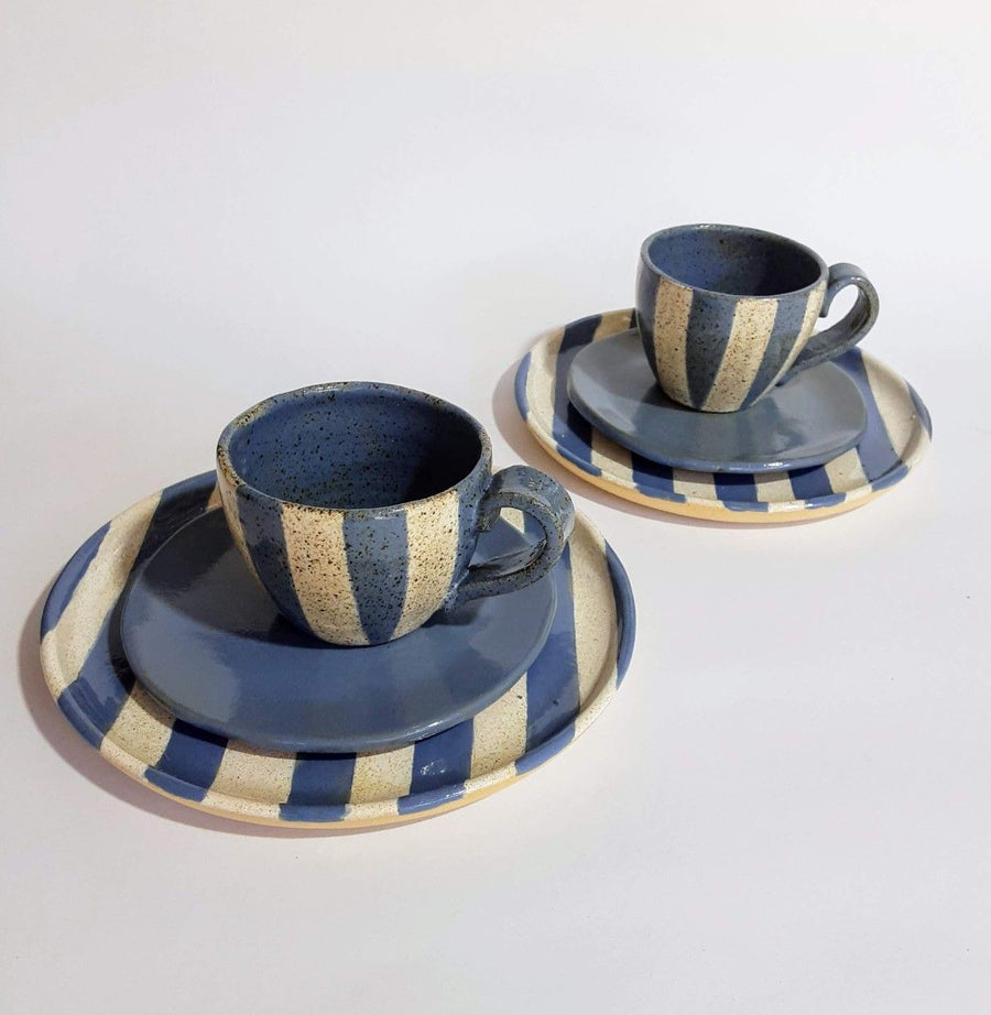 Two Plate Coffee Mug