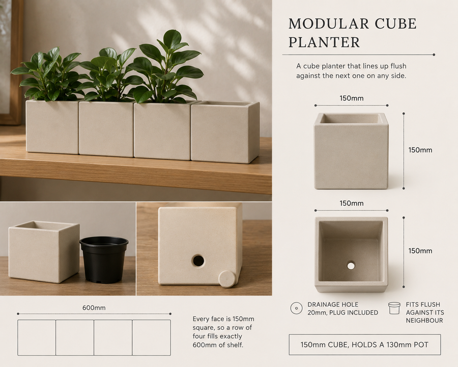 Modular Cube Planter