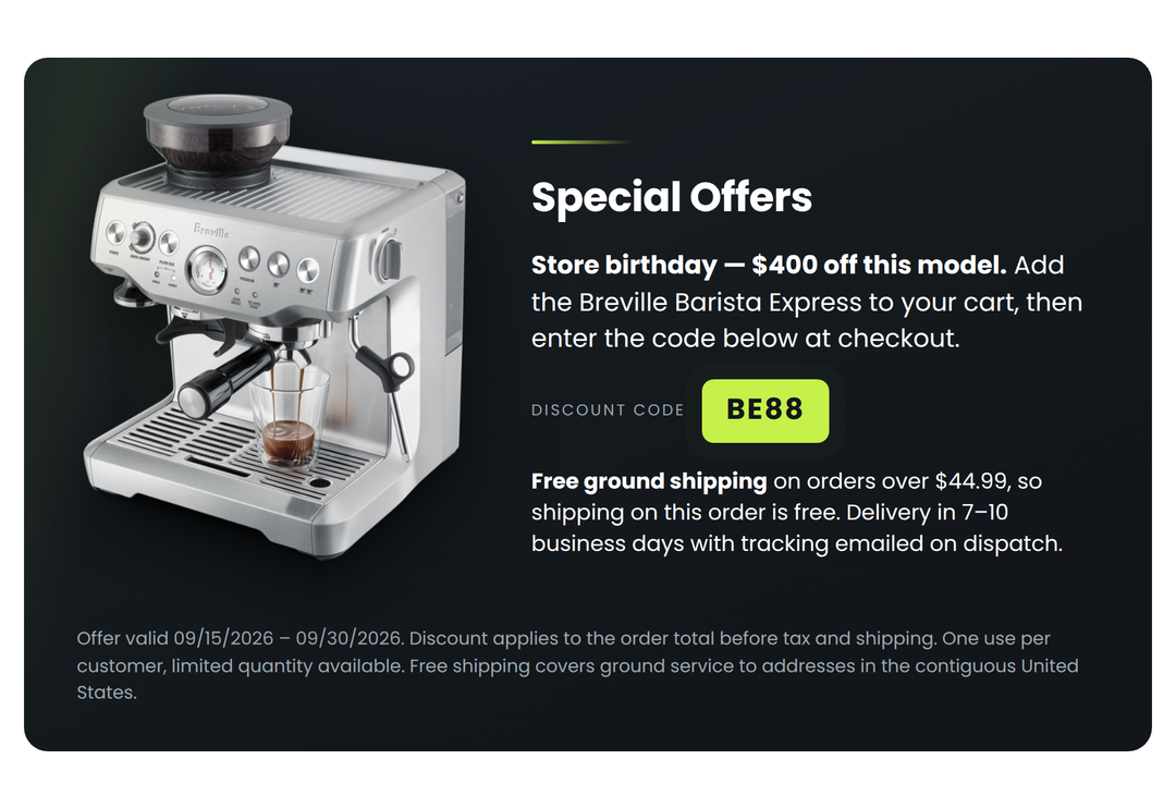 Breville Barista Express Impress Espresso Machine